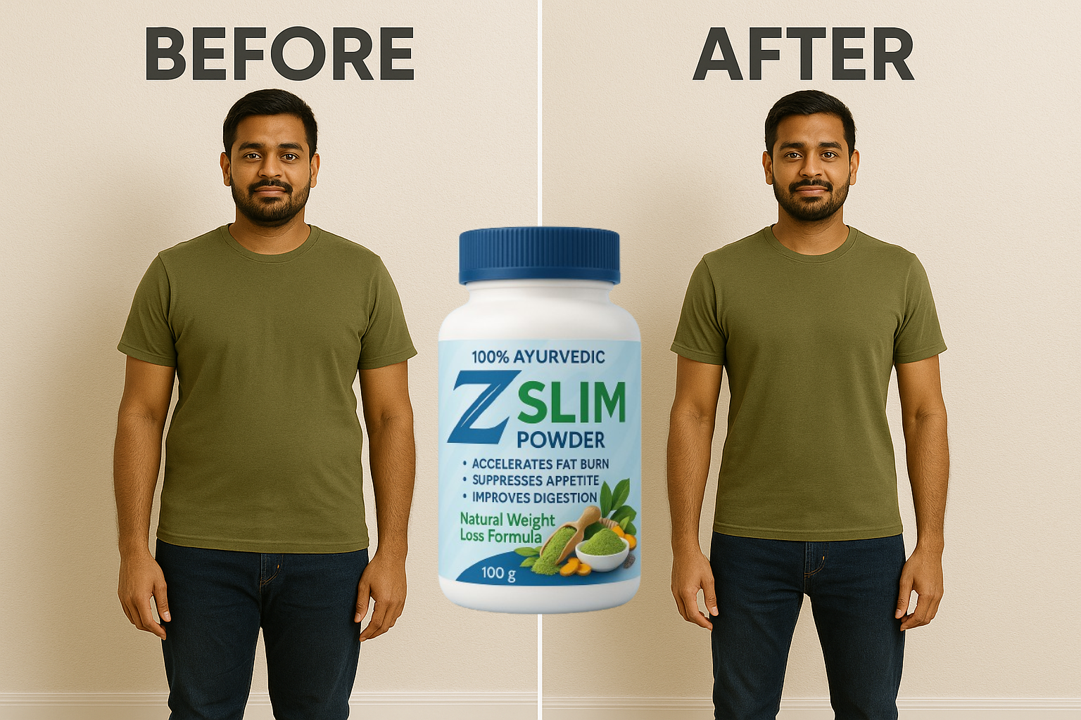 Before image — Z Slim user